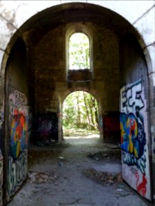 Fort de Loyasse - Porte d'entrée côté rue du Bas Loyasse