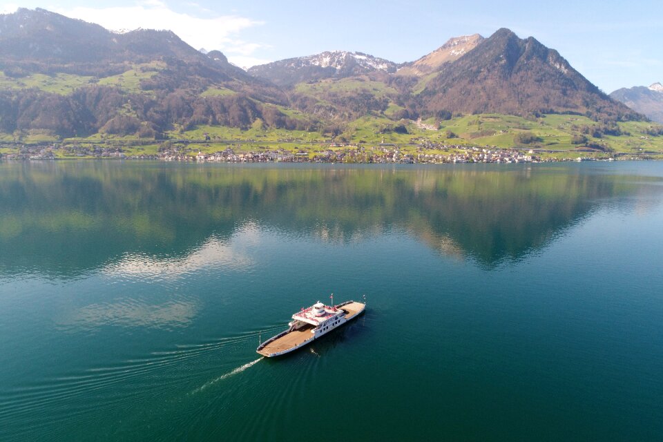 Ferry lake lucerne region lucerne