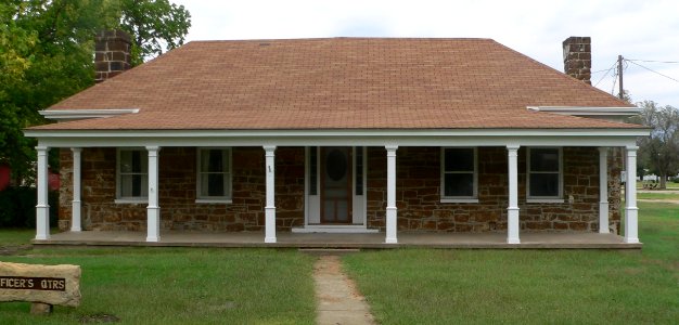 Fort Harker NE officer quarters from S 2 photo