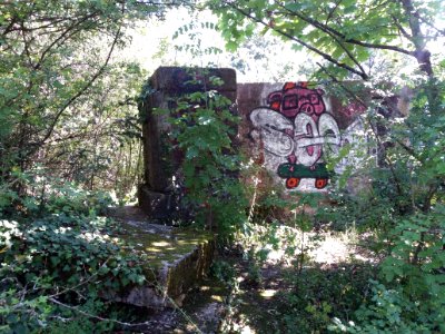 Fort de Loyasse - Chemin de ronde - Mur 03