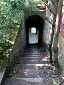 Fort de Loyasse - Escalier - En descendant