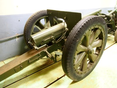 Fort de Fermont and its museum - Ouvrage Fermont - 75mm mle 97 TTT cannon pic2