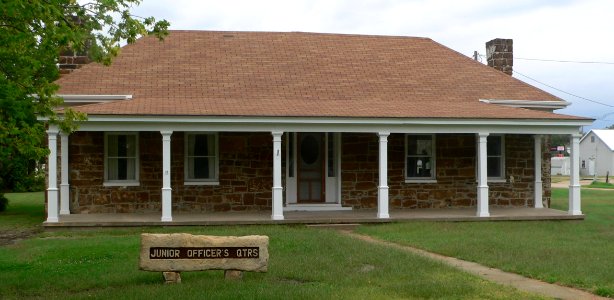 Fort Harker NE officer quarters from S 1 photo