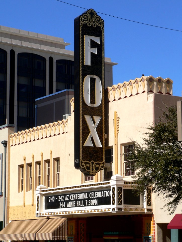 Fox Theatre (Tucson, Arizona) sign 1