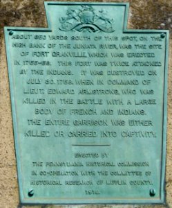 Fort Granville 1916 Marker