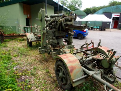 Fort de Fermont and its museum - AAA gun pic2