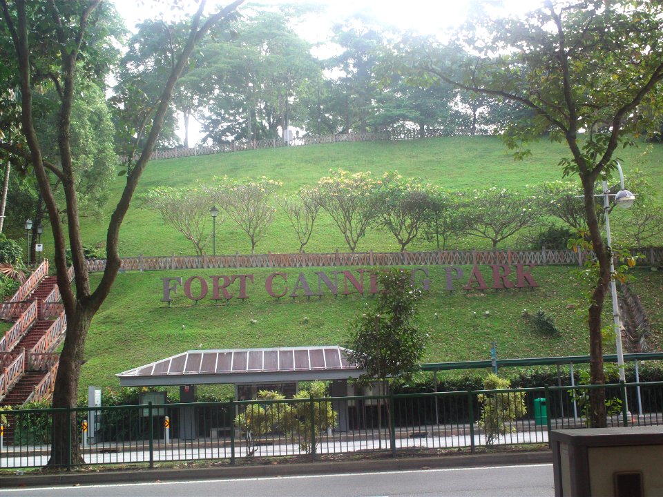 Fort Canning Park Entrance