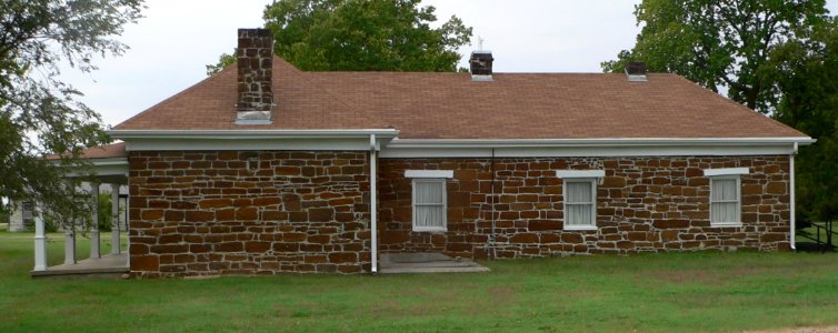 Fort Harker NE officer quarters from E 1 photo