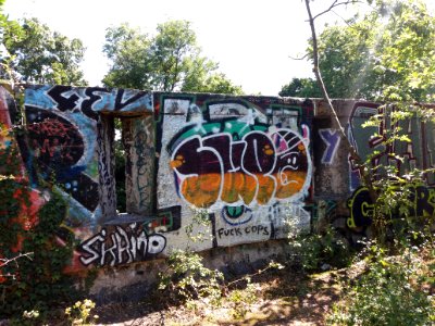 Fort de Loyasse - Chemin de ronde - Mur