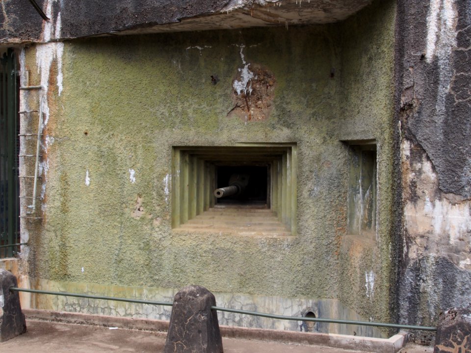 Fort de Fermont and its museum - Ouvrage Fermont - Cannon in Kazemat