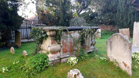 Fowler Tomb 5 Yards South Of Nave Of Church Of St Lawrence photo