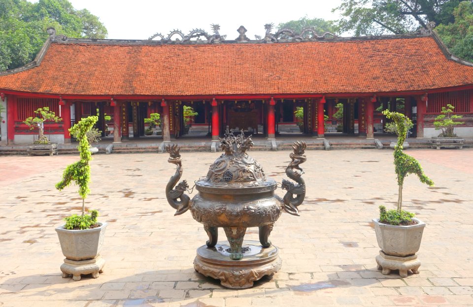 Fourth Courtyard - Temple of Literature, Hanoi - DSC04582