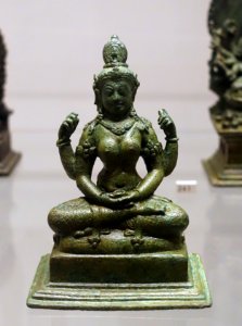 Four-armed Chunda, Central Java, Vanasava, Dieng Plateau, 9th-10th century AD, bronze - Ethnological Museum, Berlin - DSC01926