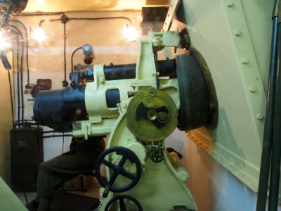 Fort de Fermont and its museum - Close up of a mortar