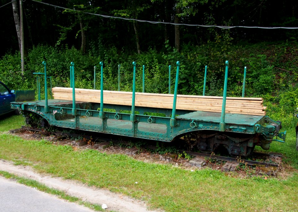 Fort de Fermont and its museum - Ouvrage Fermont - Narrow gauge wagon pic1