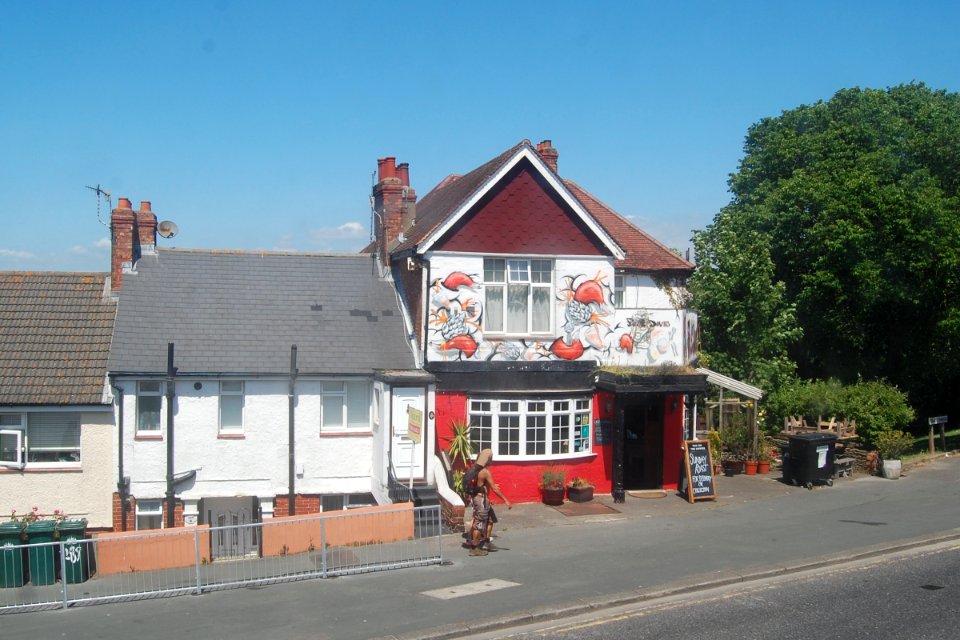 Fox on the Downs pub, 291 Elm Grove, Brighton (May 2020) (2)