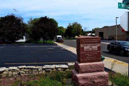 Fox-Wisconsin Portage Site marker