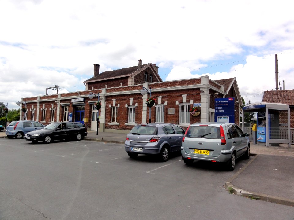 Fourmies (Nord, Fr) la gare