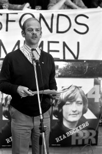 Fractievoorzitter Bas de Gaay Fortman aan het woord, Bestanddeelnr 929-1266