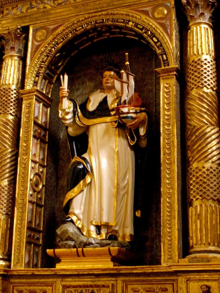 Frómista - Iglesia de San Pedro, retablo mayor 4