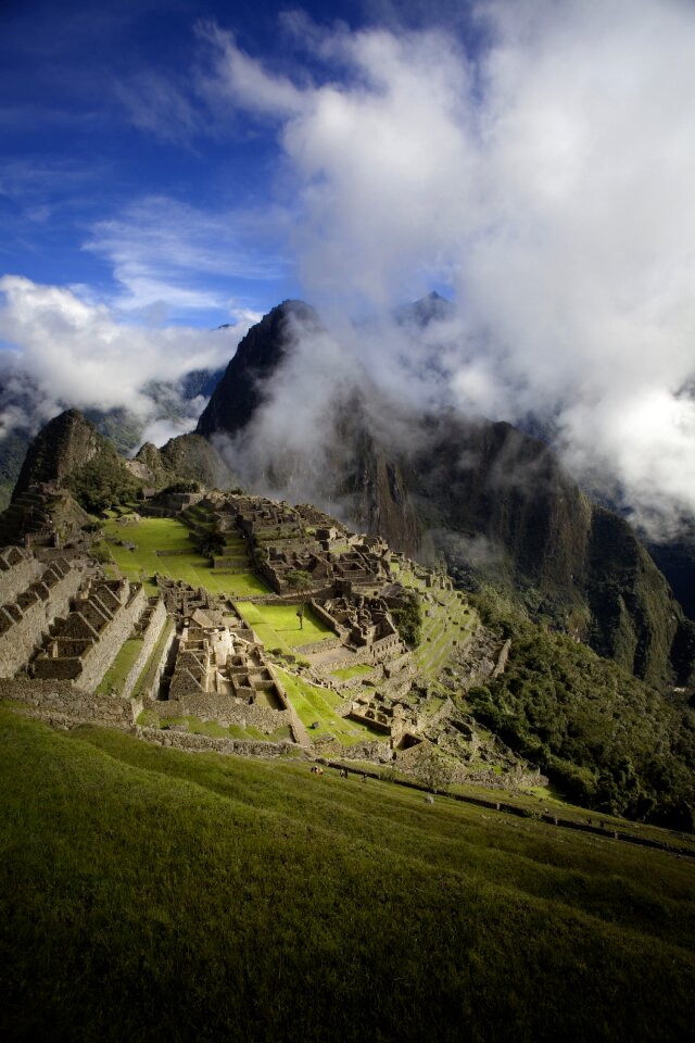 Landscape mountain peru
