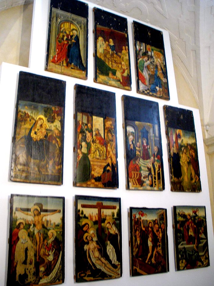 Frómista - Iglesia de San Pedro, Retablo de la Iglesia de Santa María del Castillo (s-XV) 7