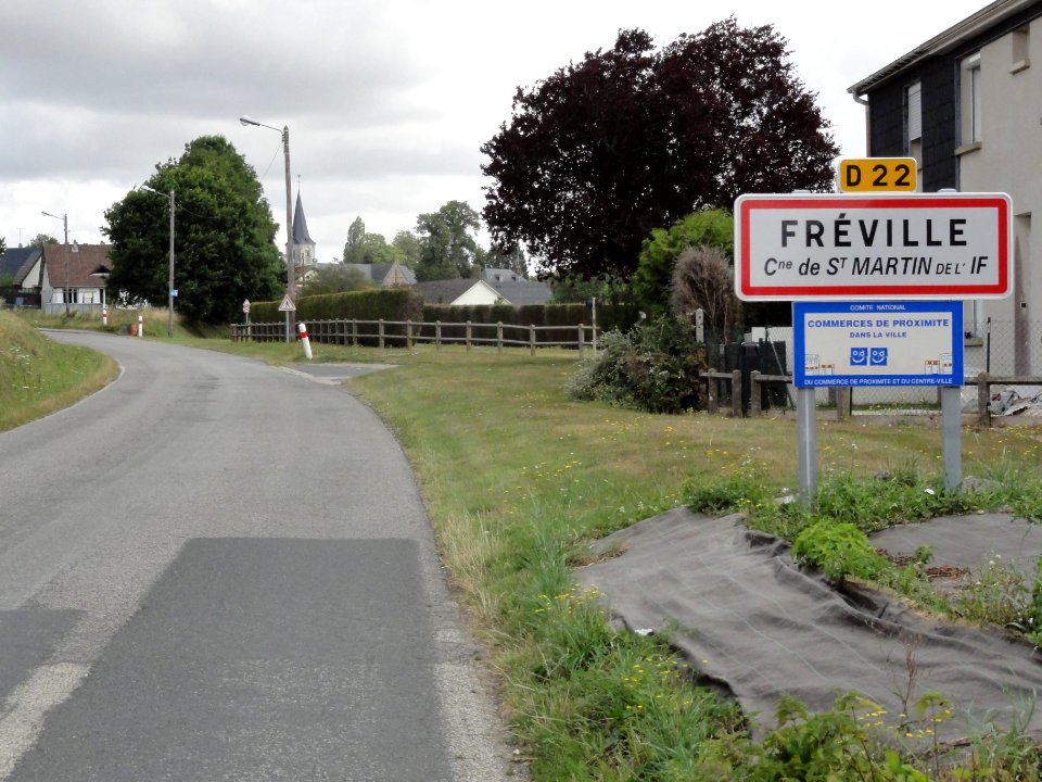 Fréville (Seine-Mar.) entrée