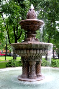 Fountain in Academy Park - Albany, NY - DSC08378