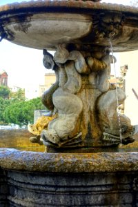 Fountain detail - Palazzo dei Priori - Viterbo, Italy - DSC02133 photo