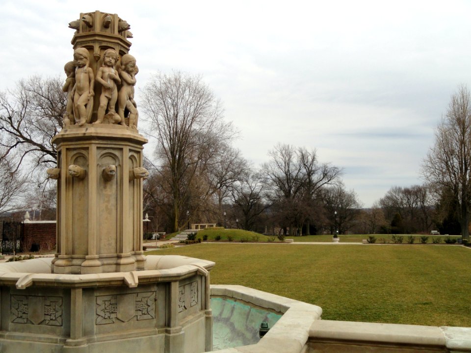 Fountain by Edmond Amateis - Mellon Park, Pittsburgh, PA - DSC05005-001