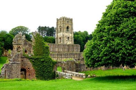 Fountains Abbey - North Yorkshire, England - DSC01018