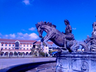 Fountain at Xevera, Mabalacat City, Pampanga, Philippines