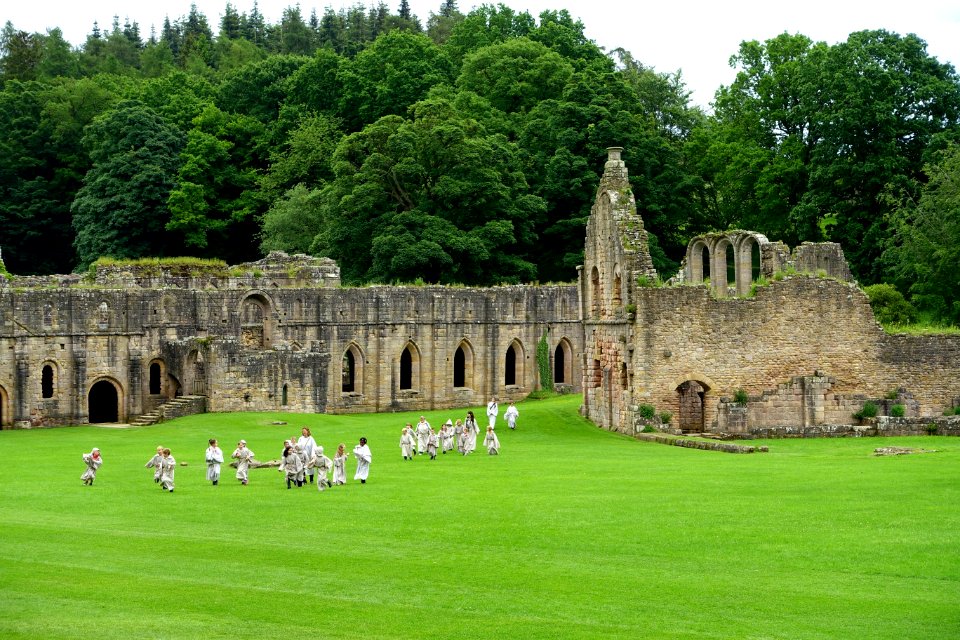 Fountains Abbey - North Yorkshire, England - DSC00565