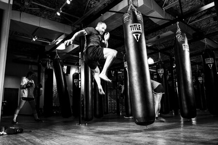 Exercise martial sport photo