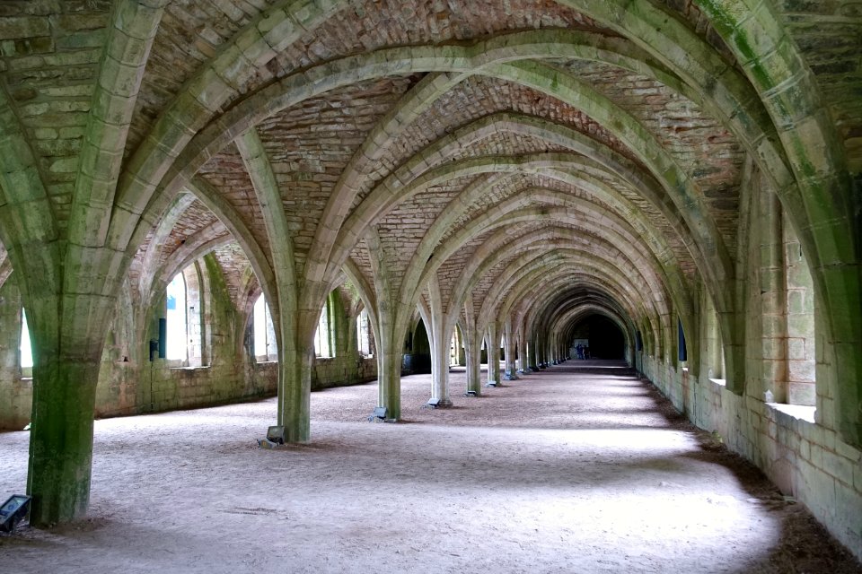 Fountains Abbey - North Yorkshire, England - DSC00595