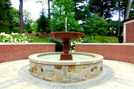 Fountain - Newton Cemetery & Arboretum - Newton Center, MA - DSC06999