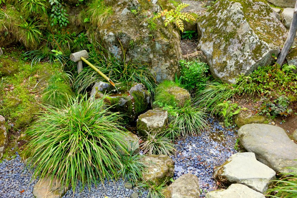 Fountain - Hakuun-do Chaen Tearooms - Gora Park - Hakone, Kanagawa, Japan DSC08486