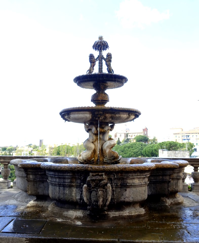 Fountain - Palazzo dei Priori - Viterbo, Italy - DSC02132