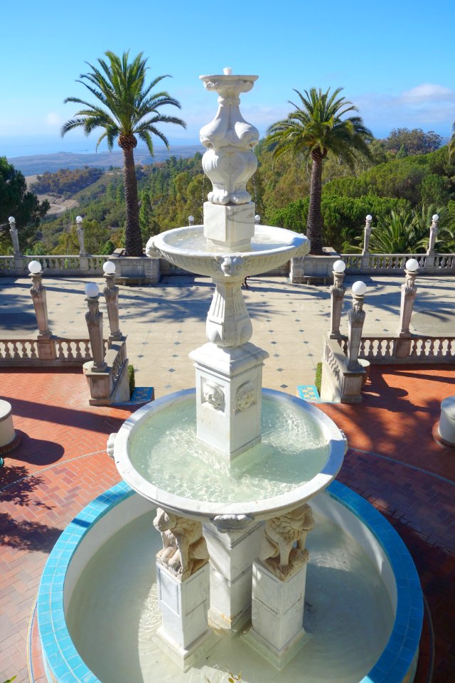 Fountain - Hearst Castle - DSC06571