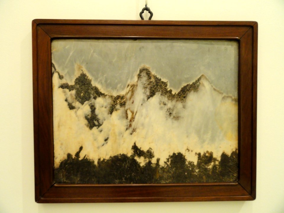 Four Seasons 2, Chinese, Qing Dynasty, 18th century, Da-li marble from Yunnan Province - Nelson-Atkins Museum of Art - DSC09134