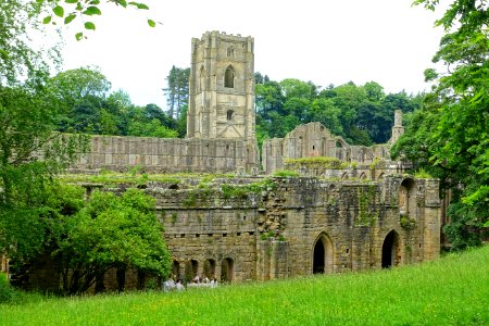 Fountains Abbey - North Yorkshire, England - DSC01014