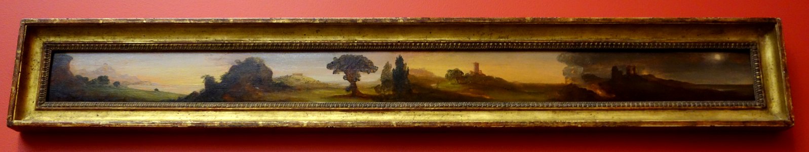 Four Times of Day in Italy by Thomas Cole, 1833-1836, oil on wood panel - Albany Institute of History and Art - DSC08069