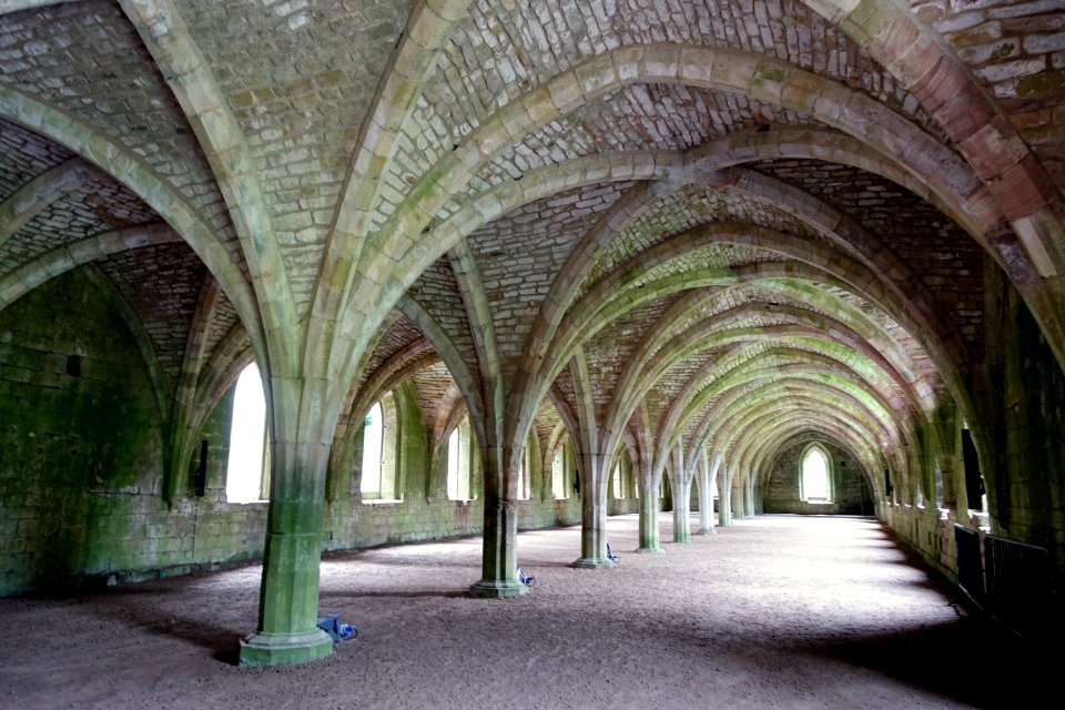 Fountains Abbey - North Yorkshire, England - DSC00577