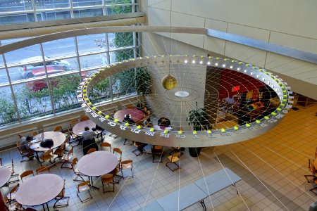 Foucault pendulum - École de technologie supérieure - Montreal, Canada - DSC07697