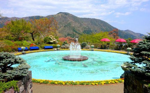 Fountain - Gora Park - Hakone, Kanagawa, Japan - DSC08441