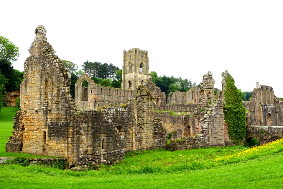 Fountains Abbey - North Yorkshire, England - DSC01020