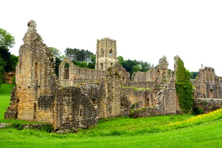 Fountains Abbey - North Yorkshire, England - DSC01020