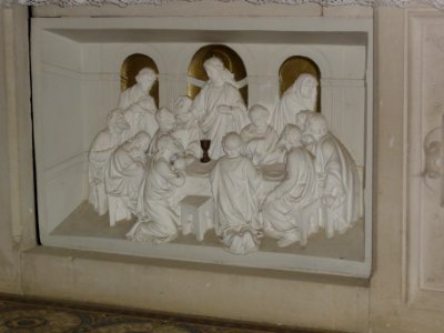 Foulzy (Girondelle, Ardennes) autel, la Cène
