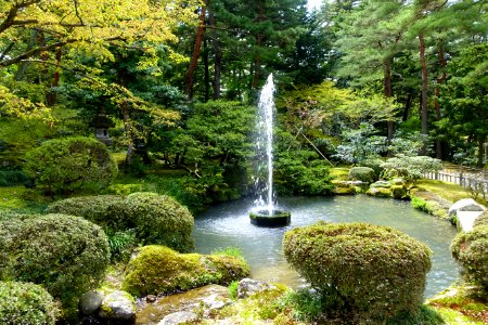Fountain - Kenroku-en - Kanazawa, Japan - DSC09677