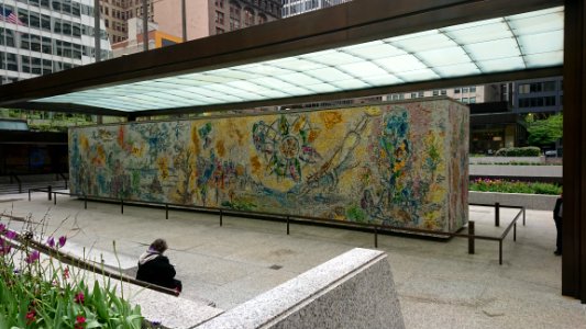 Four Seasons Mosaic Chagall frontside